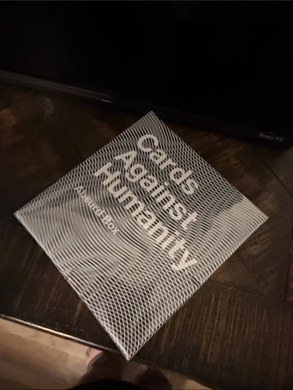 Cards Against Humanity Decorative Game Box - Black & White